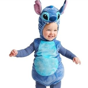 Disney Store Lilo + Stitch plush costume and Booties Size 18-24M